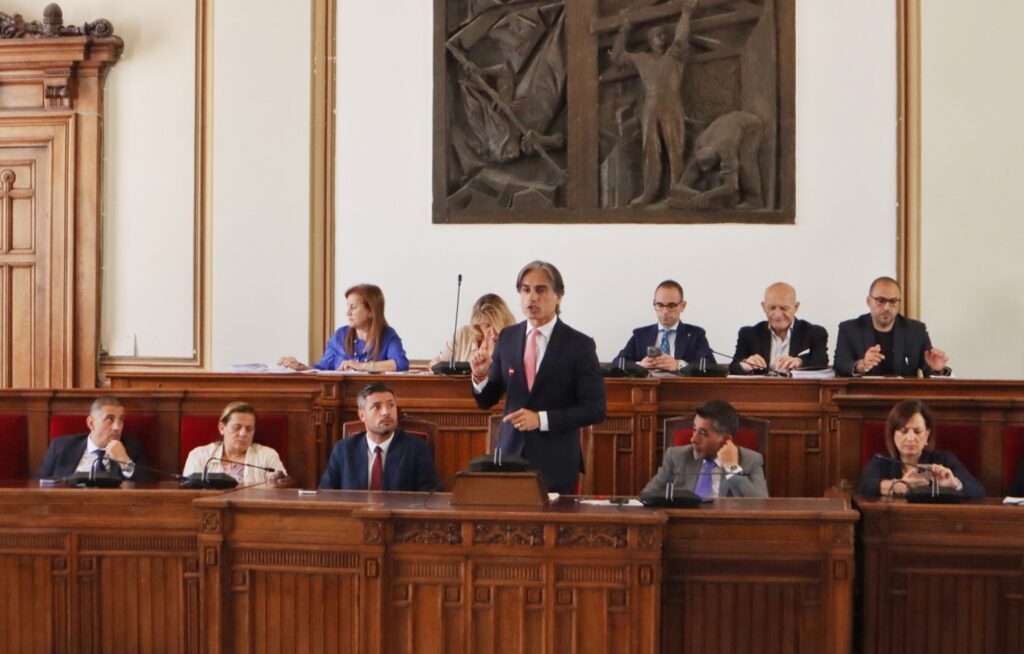 consiglio comunale reggio calabria 31 luglio 2025 falcomatà