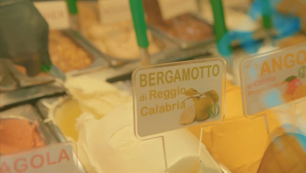 gusto bergamotto gelato