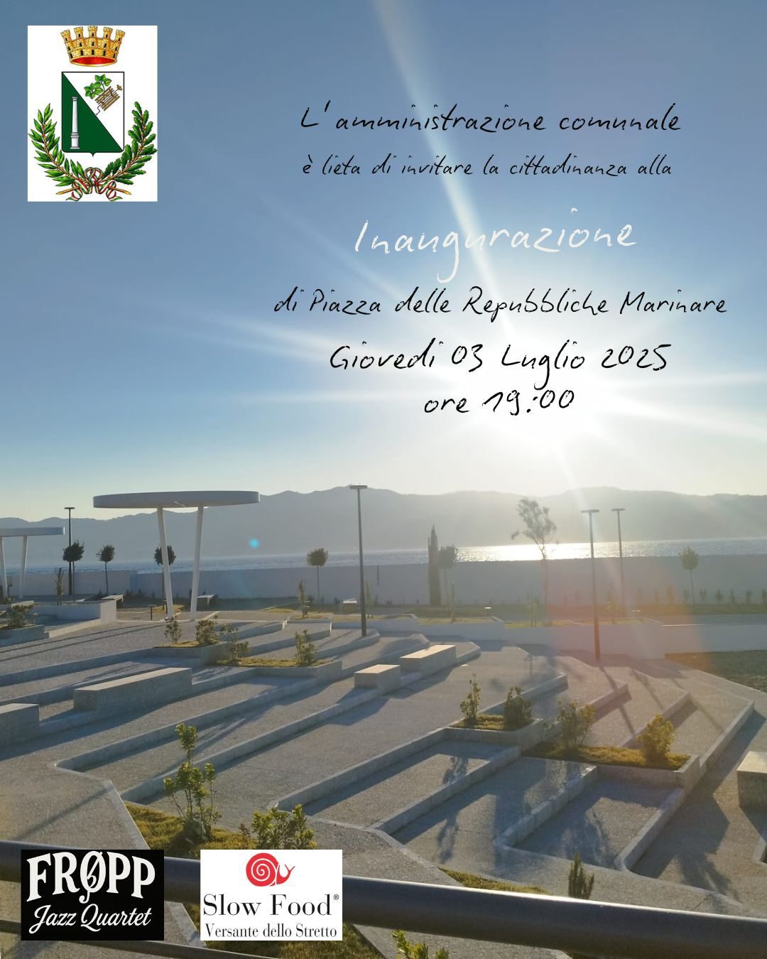 inaugurazione piazza Villa
