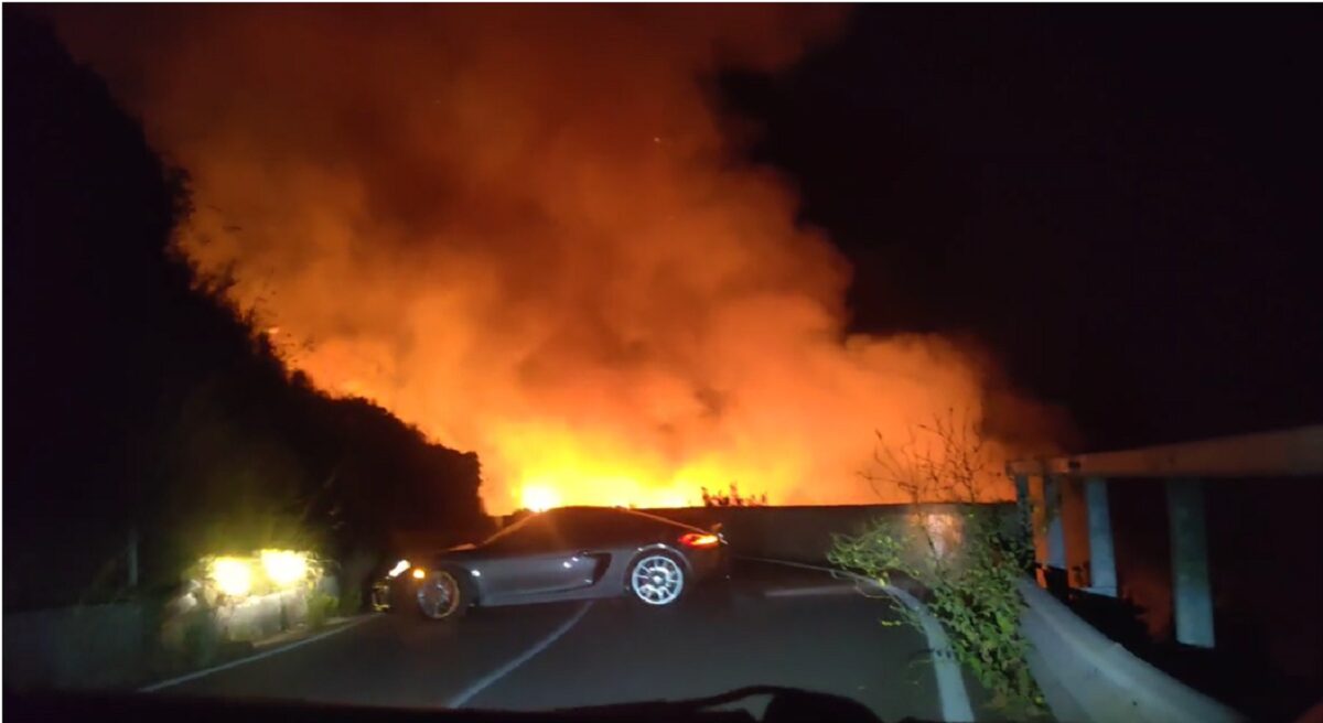 incendio Calabria
