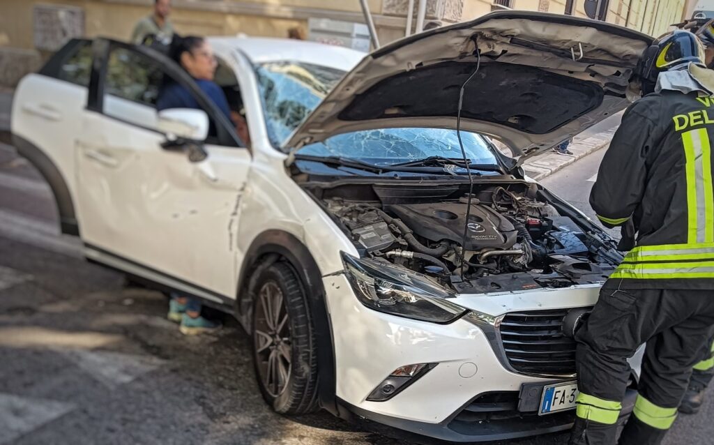 incidente centro reggio calabria