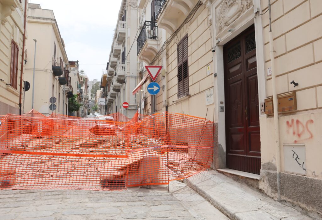 lavori via Biagio Camagna