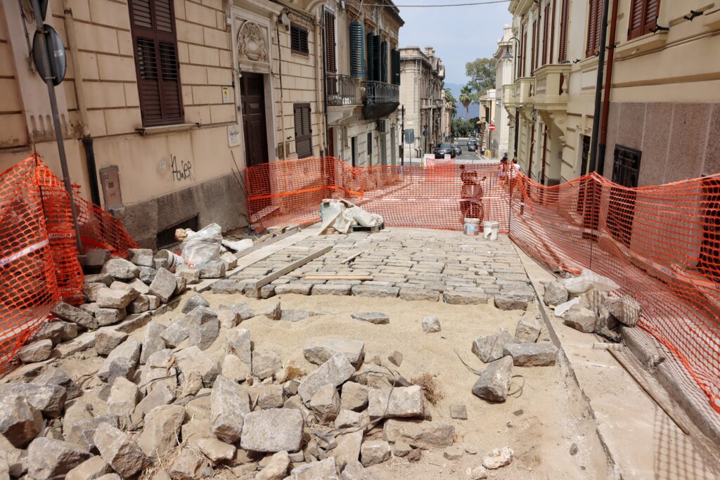 lavori via Biagio Camagna