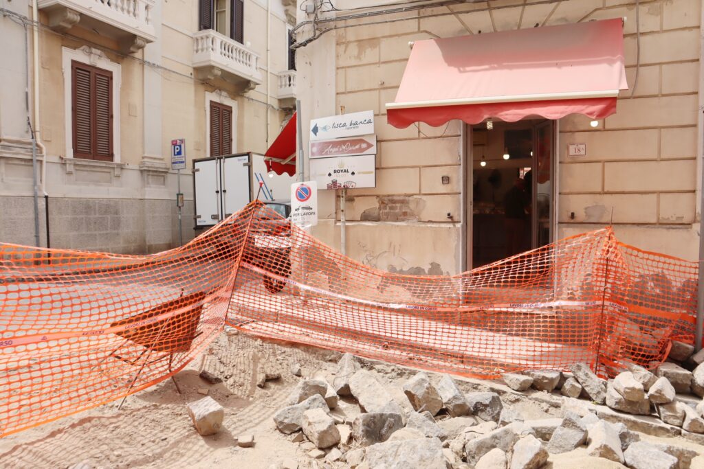 lavori via Biagio Camagna