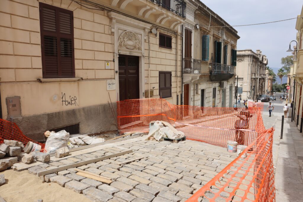 lavori via Biagio Camagna