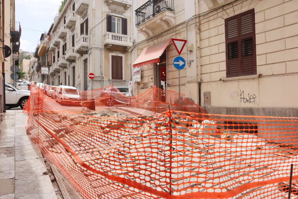 lavori via Biagio Camagna