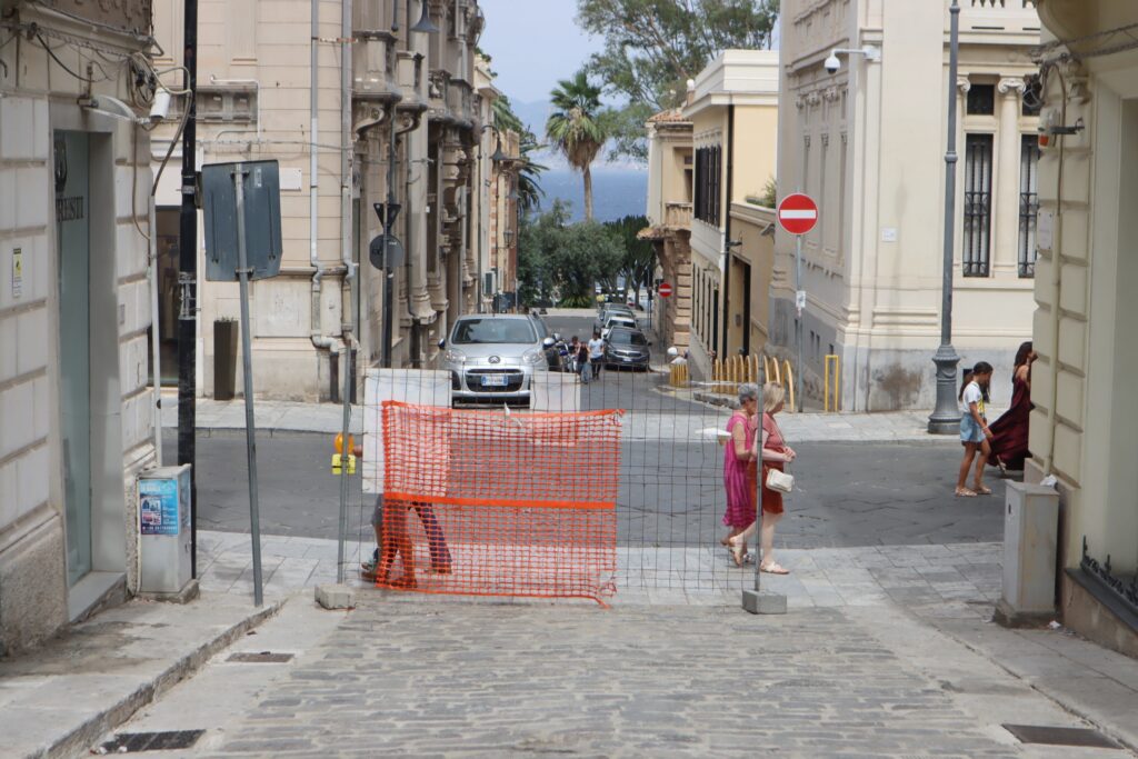 lavori via Biagio Camagna