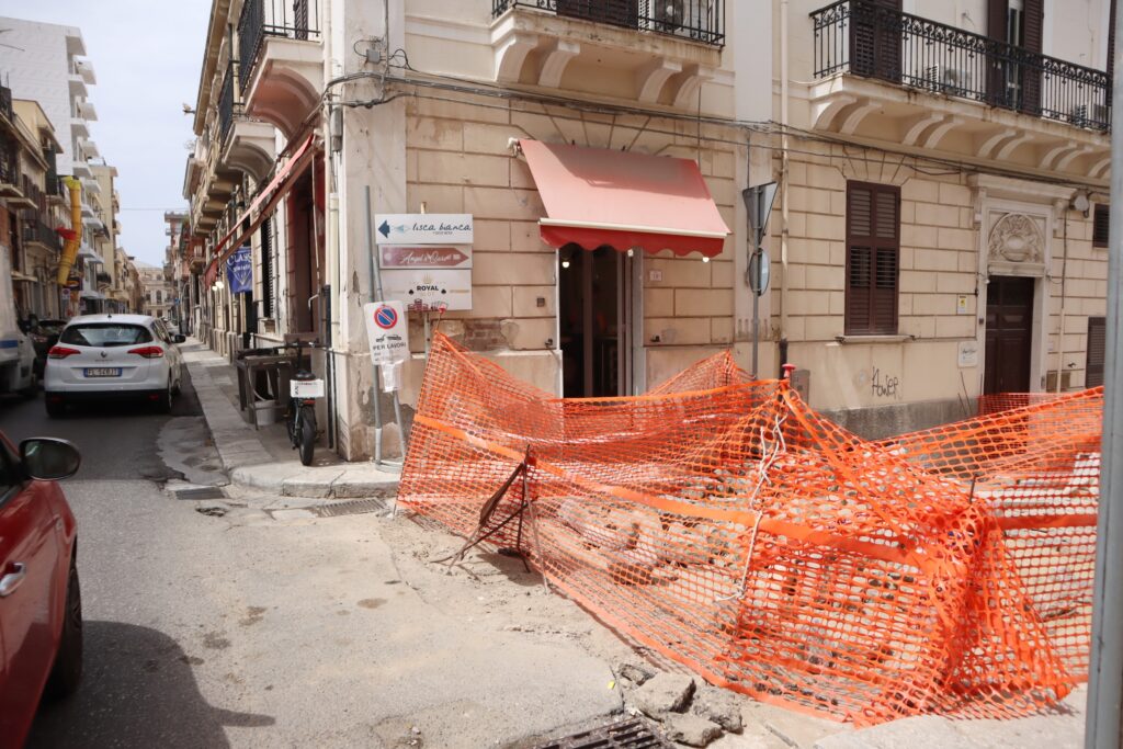 lavori via Biagio Camagna