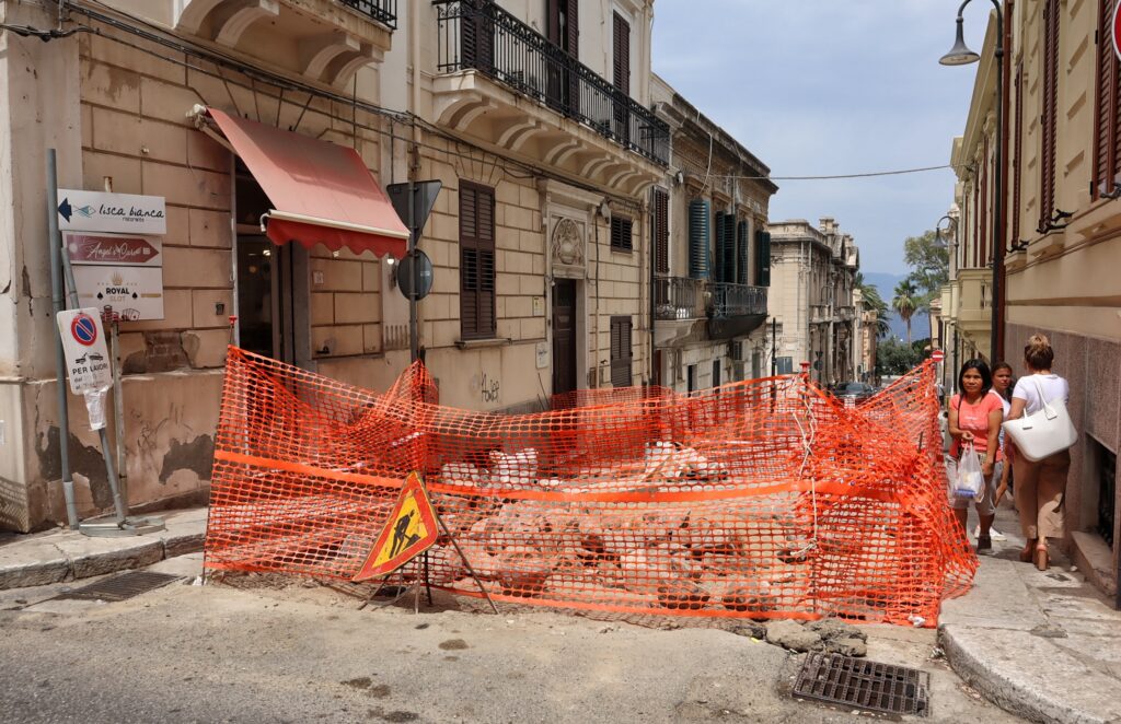 lavori via Biagio Camagna