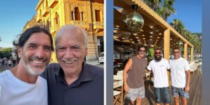 lucarelli con lillo foti e barillà