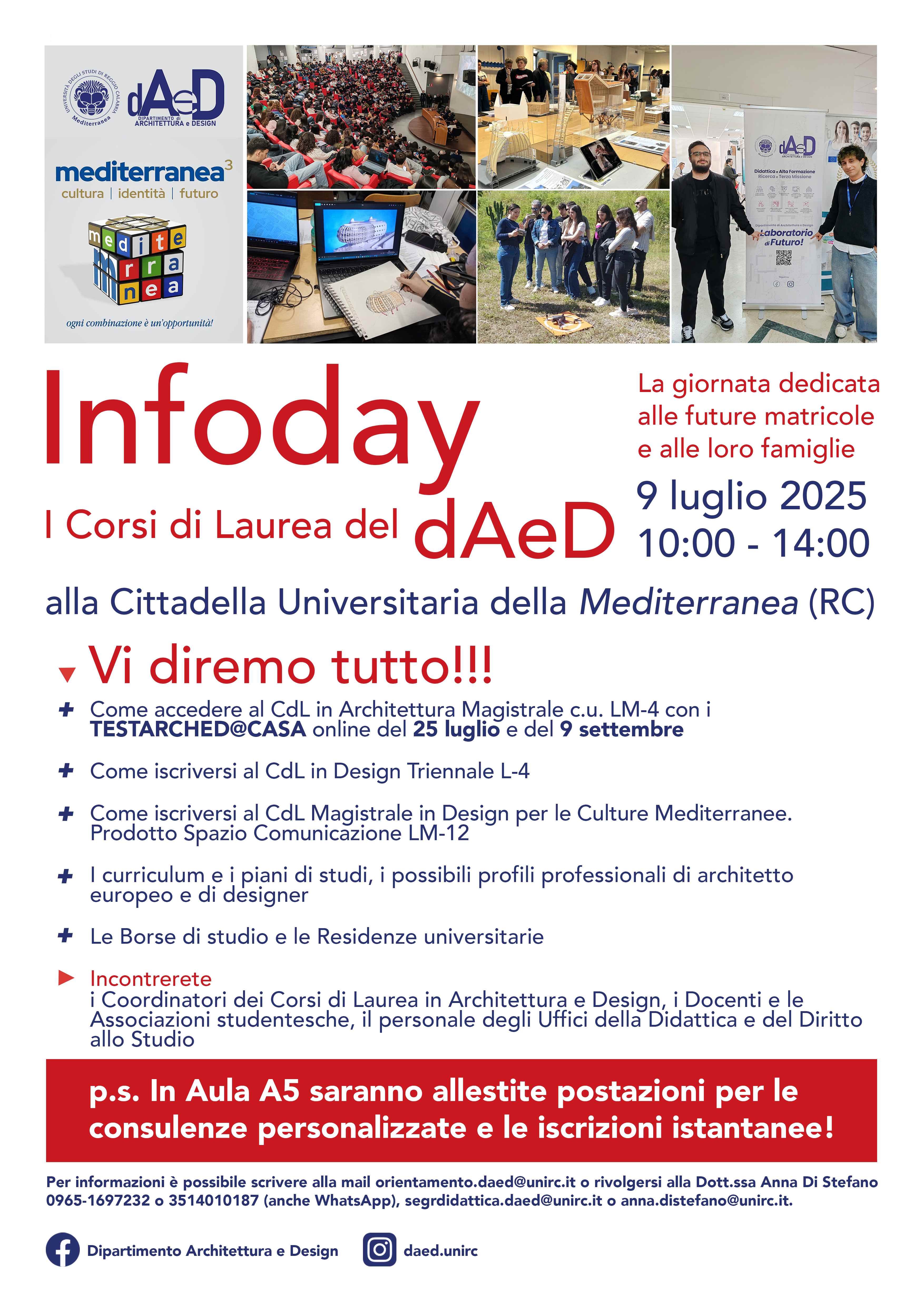 mediterranea- INFODAY 9 LUG 25