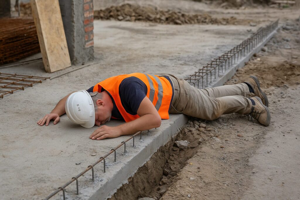 operaio muore in un cantiere