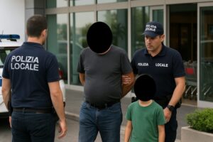 polizia locale nonno arrestato e nipote