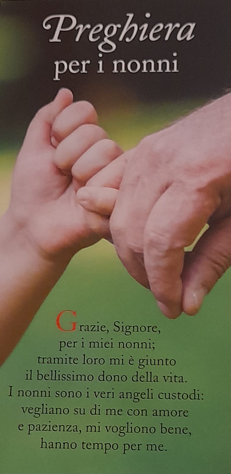 preghiera per i nonni