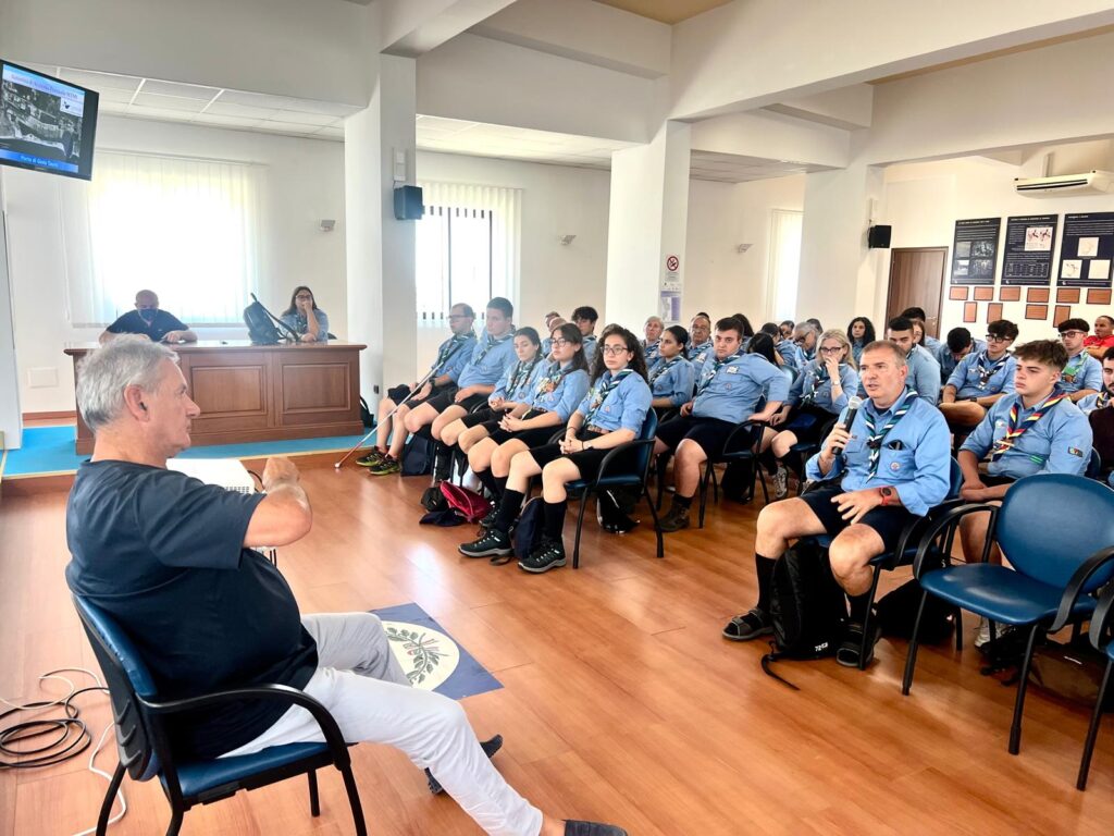 scout calabresi al porto di gioia tauro