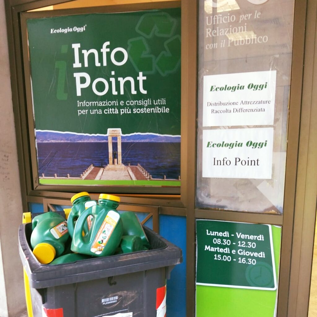 taniche raccolta olio esausto