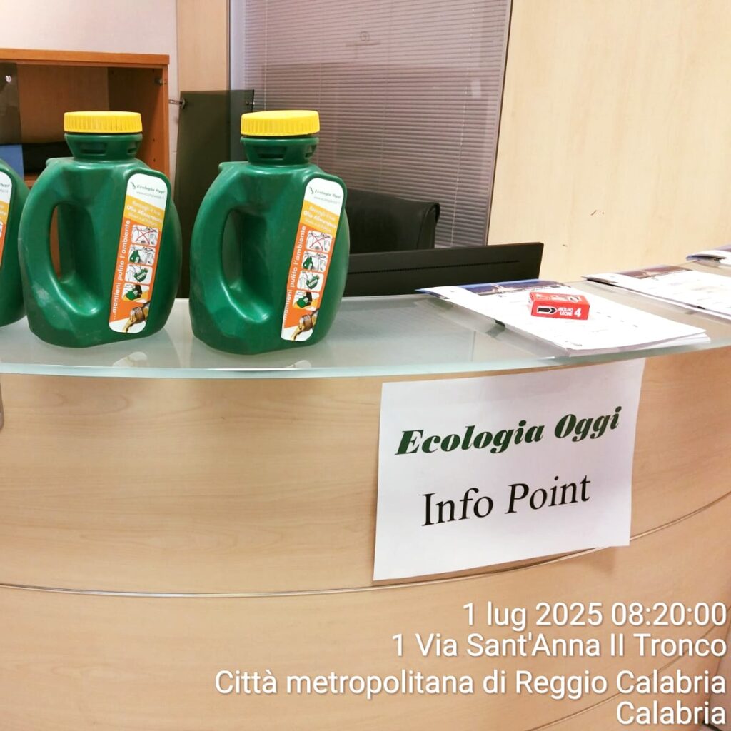 taniche raccolta olio esausto