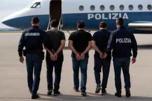 Arresto polizia aereo