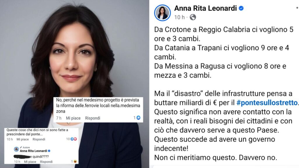 Anna Rita Leonardi Ponte sullo Stretto