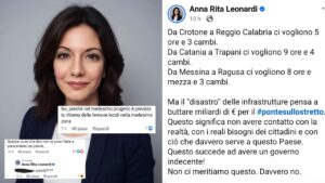 Anna Rita Leonardi Ponte sullo Stretto