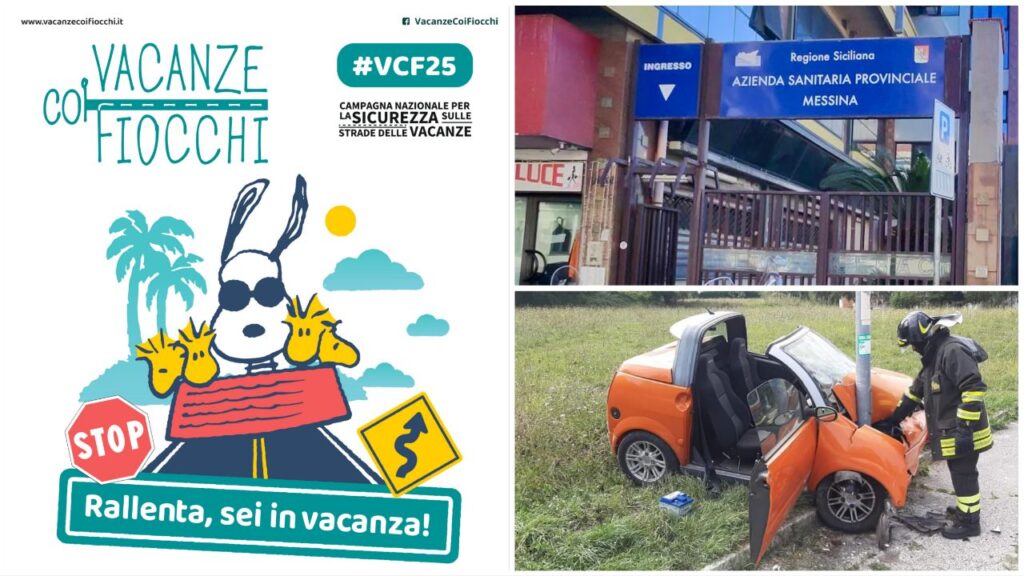 Asp Messina Rallenta sei in vacanza