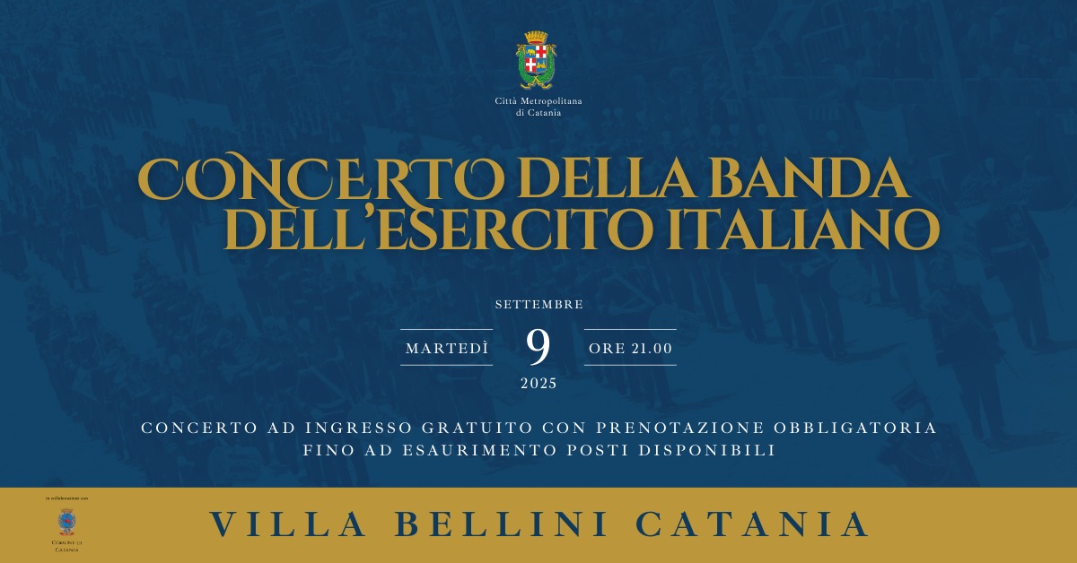 Concerto Banda Esercito - Catania