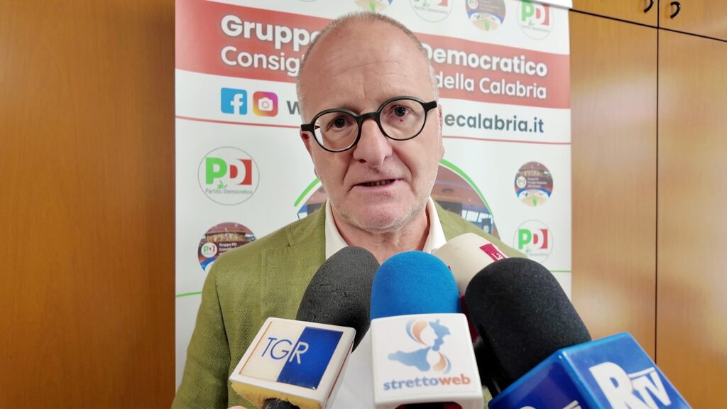 Conferenza opposizione regionale su dimissioni Occhiuto - Bevacqua