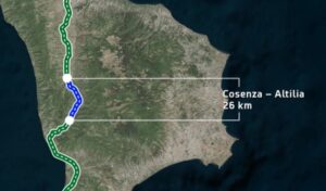 Cosenza-Altilia A2 Autostrada del Mediterraneo