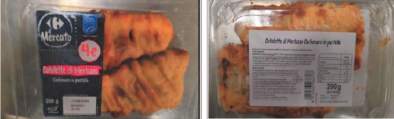Cotolette di merluzzo