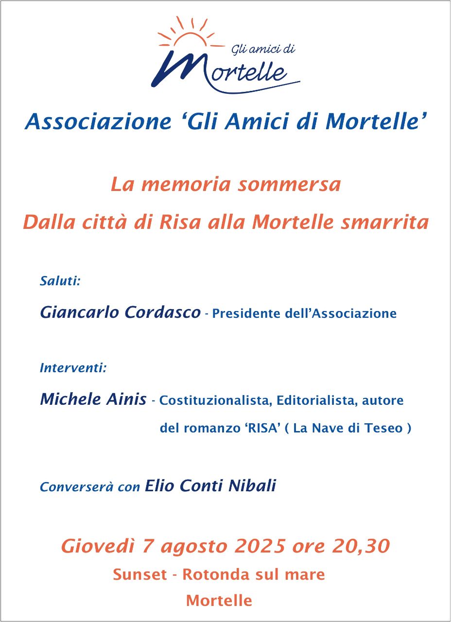 Dalla Città di Risa alla Mortelle smarrita