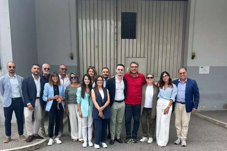 Delegazione carcere Ugo Caridi Catanzaro