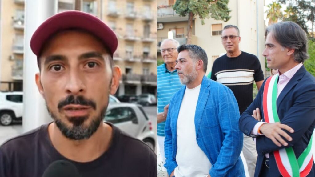 Falcomatà contestato piazza Milano