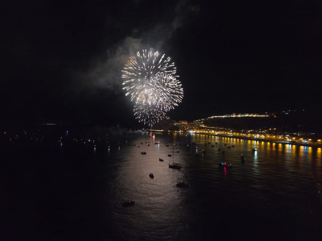 Fuochi d'artificio San Rocco - Scilla - 17 agosto 2025