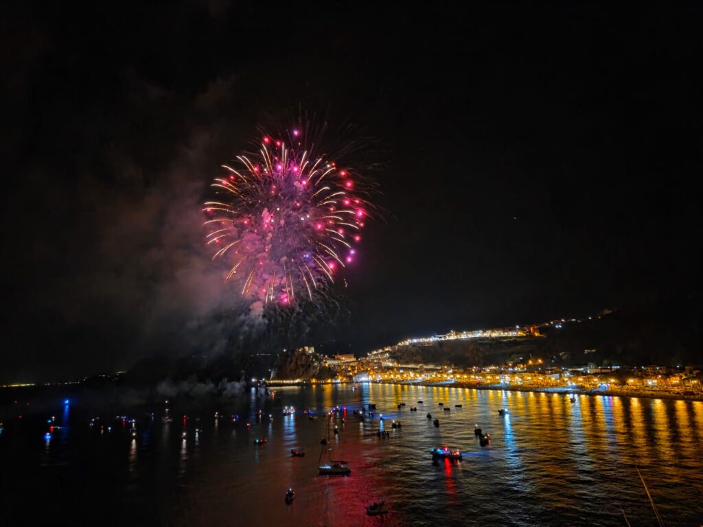 Fuochi d'artificio San Rocco - Scilla - 17 agosto 2025