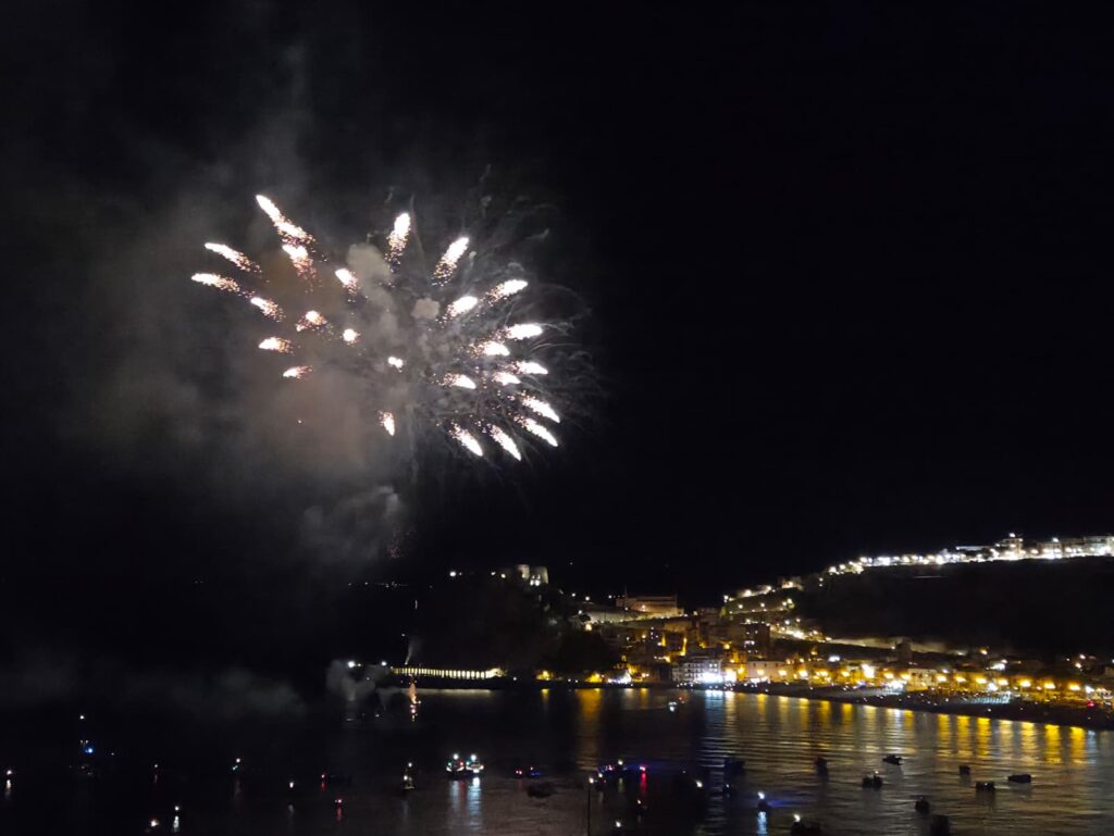 Fuochi d'artificio San Rocco - Scilla - 17 agosto 2025