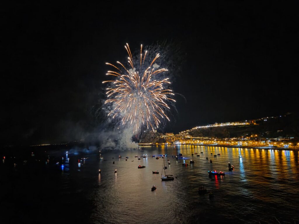 Fuochi d'artificio San Rocco - Scilla - 17 agosto 2025