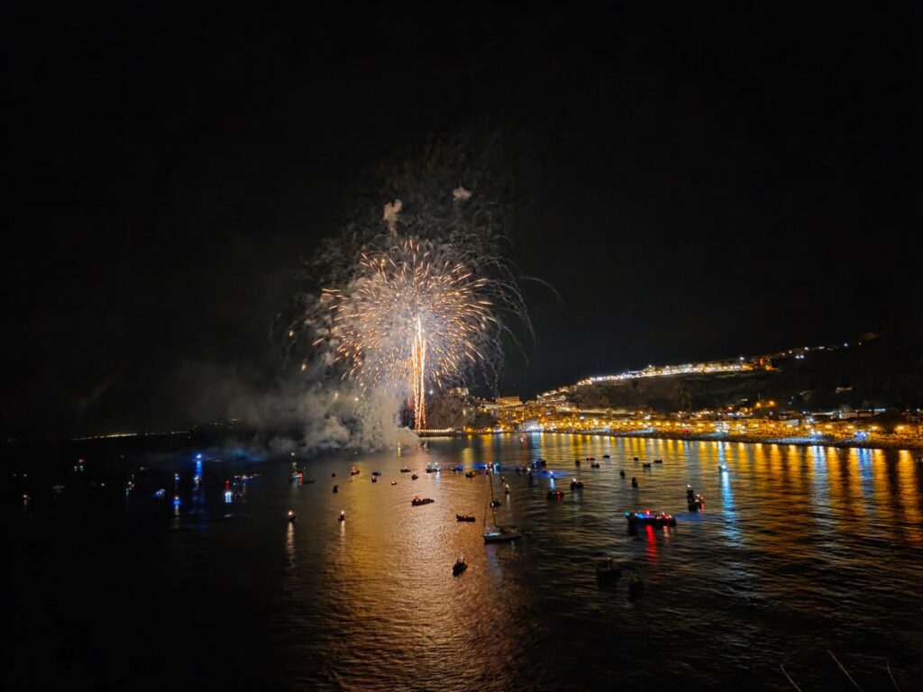 Fuochi d'artificio San Rocco - Scilla - 17 agosto 2025