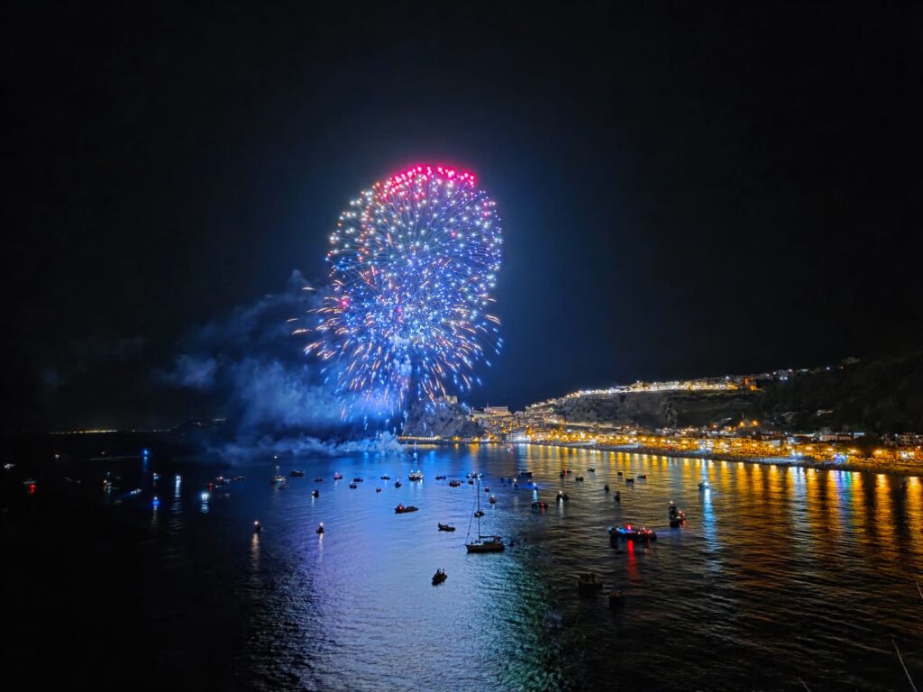 Fuochi d'artificio San Rocco - Scilla - 17 agosto 2025