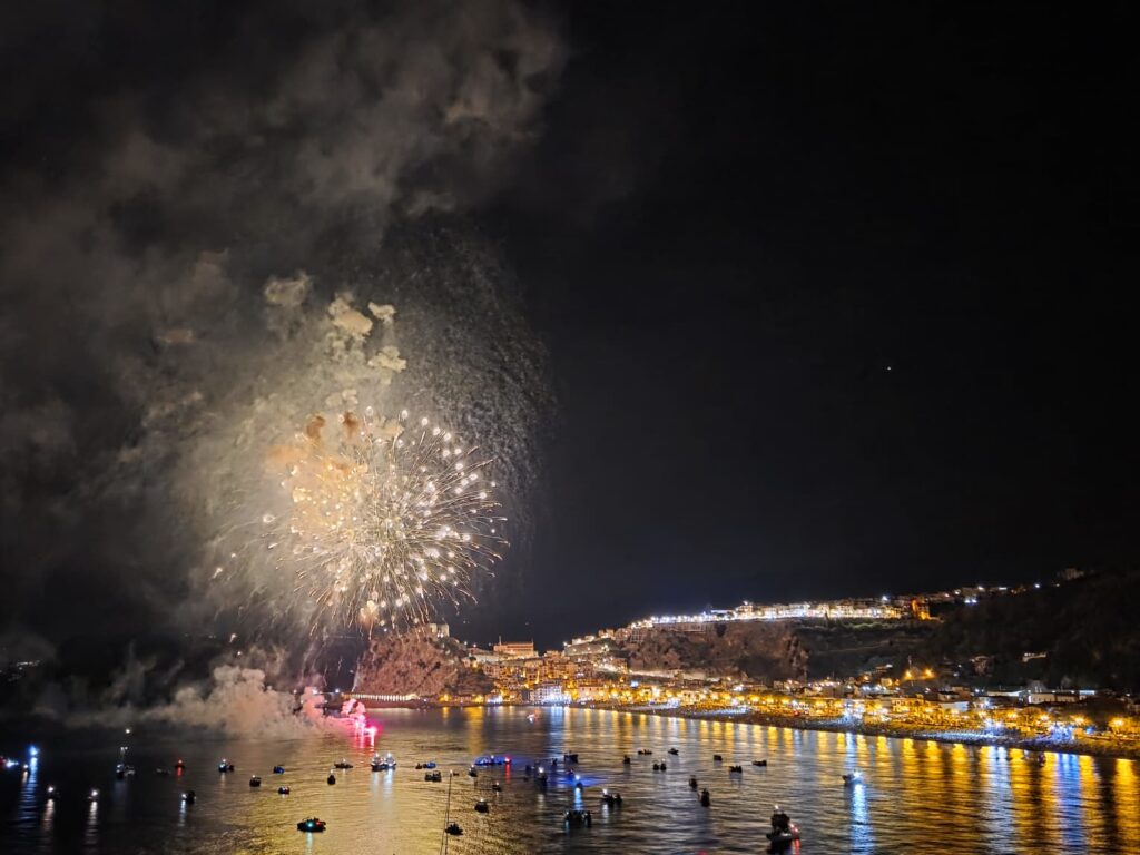 Fuochi d'artificio San Rocco - Scilla - 17 agosto 2025