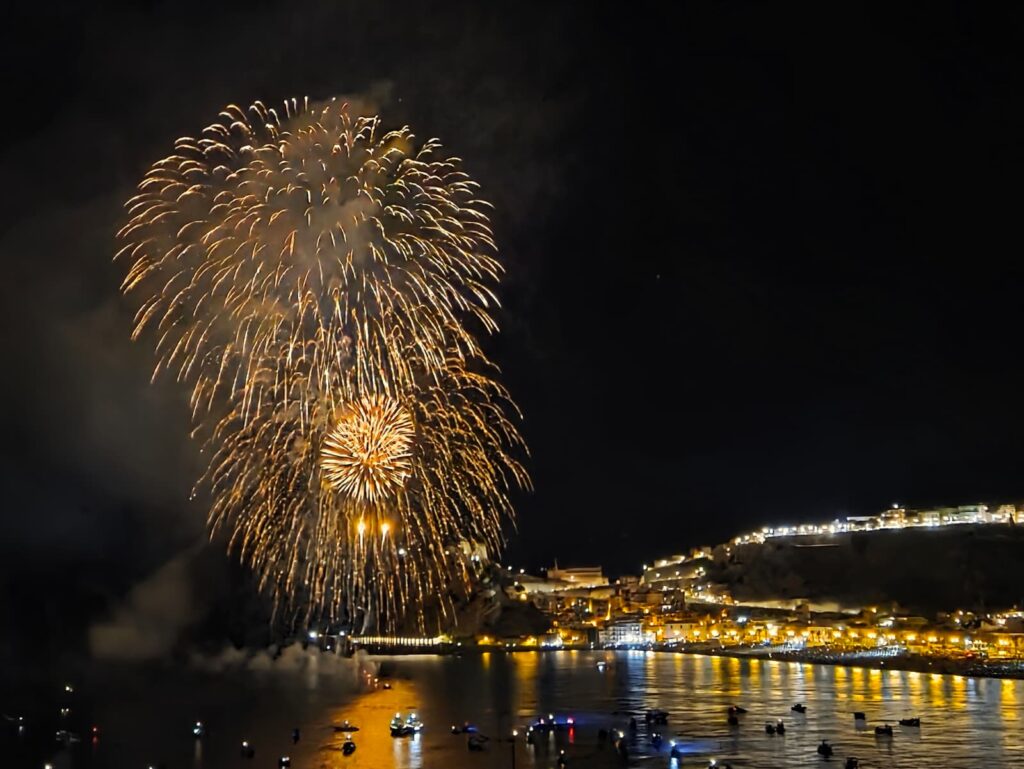 Fuochi d'artificio San Rocco - Scilla - 17 agosto 2025