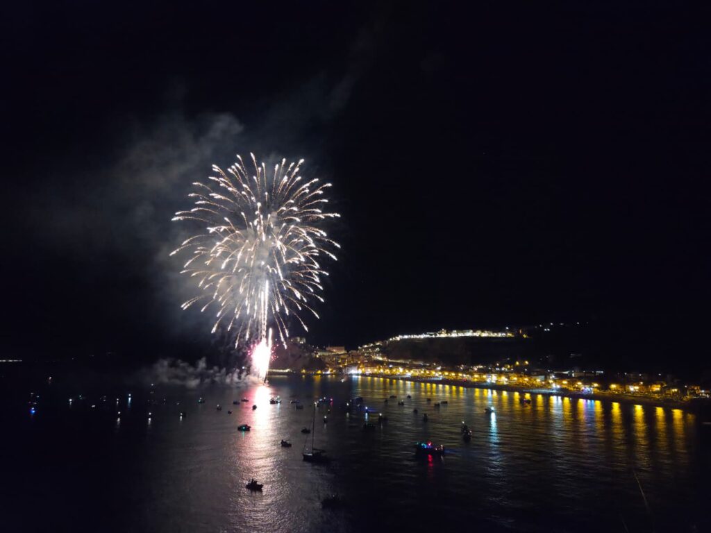 Fuochi d'artificio San Rocco - Scilla - 17 agosto 2025