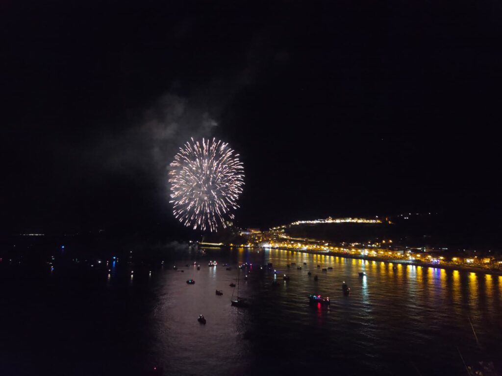 Fuochi d'artificio San Rocco - Scilla - 17 agosto 2025
