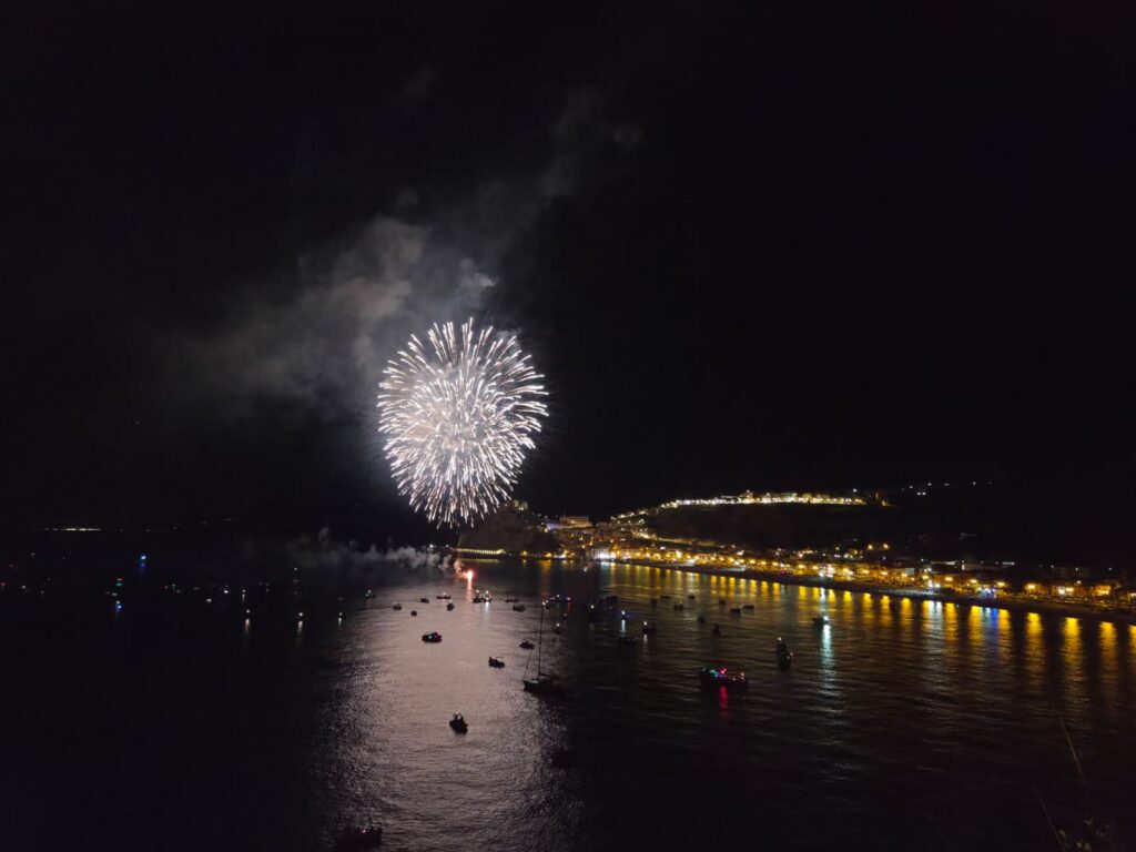 Fuochi d'artificio San Rocco - Scilla - 17 agosto 2025