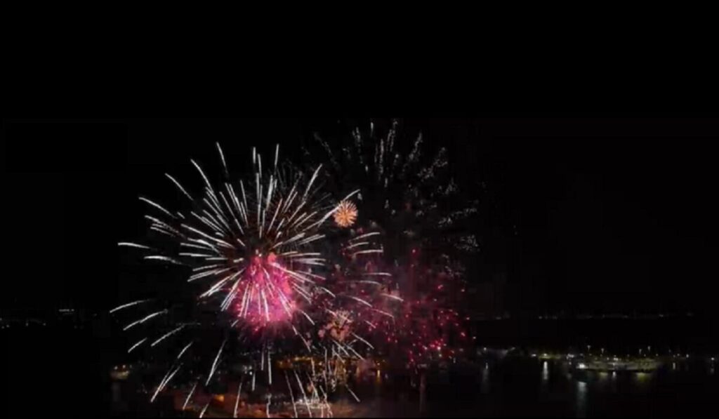 Fuochi di artificio Messina
