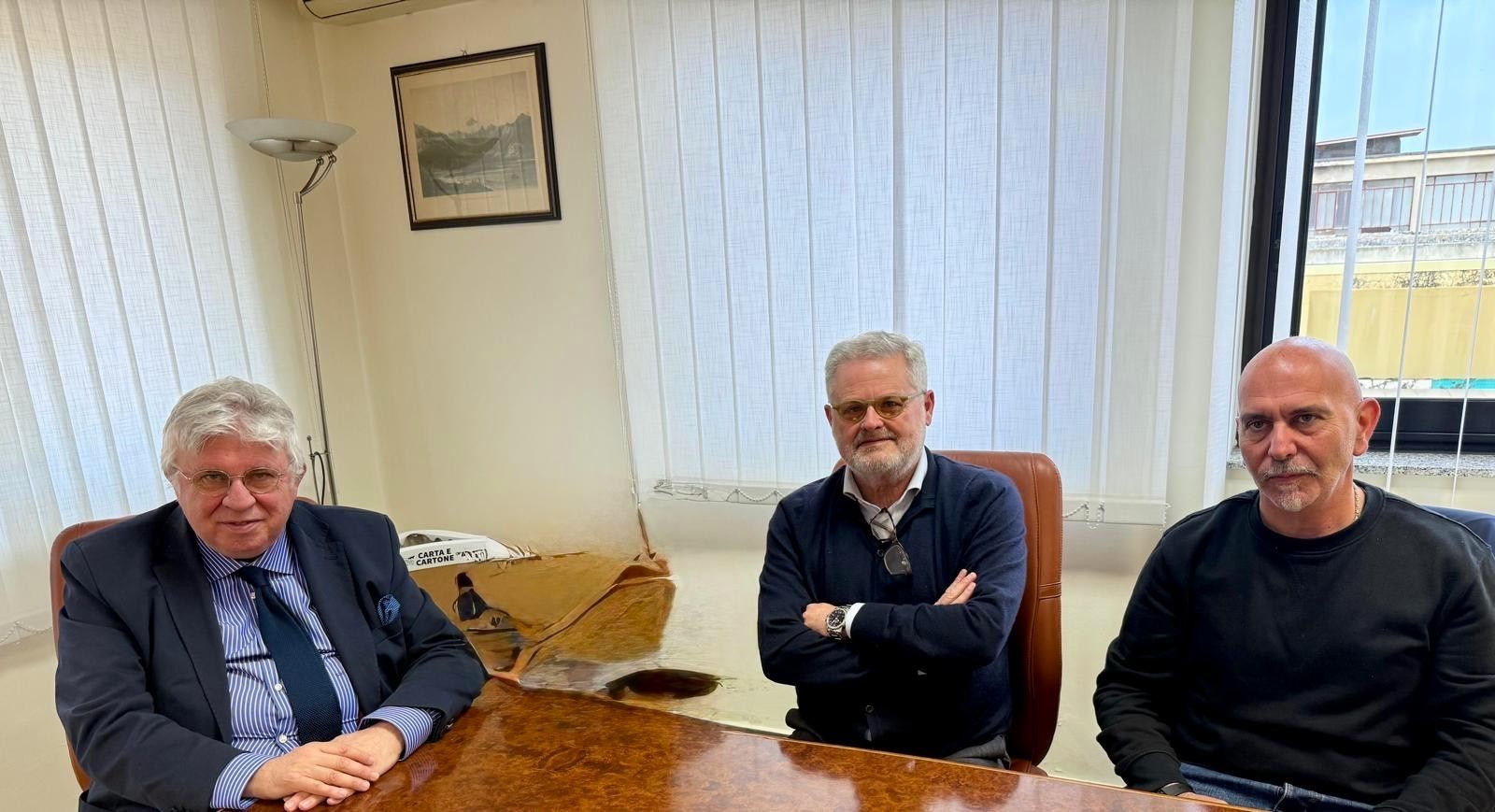 Giuseppe Cuccì, Giancarlo Niutta e Giuseppe Ranieri Trimarchi