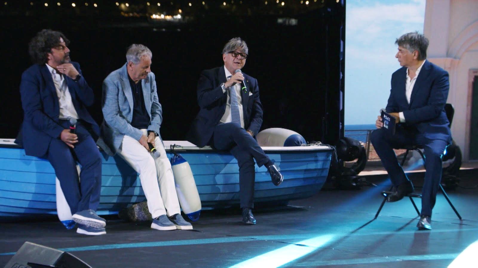 Il Presidente Falbo a La Notte del mare
