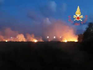 Incendio Lamezia Terme