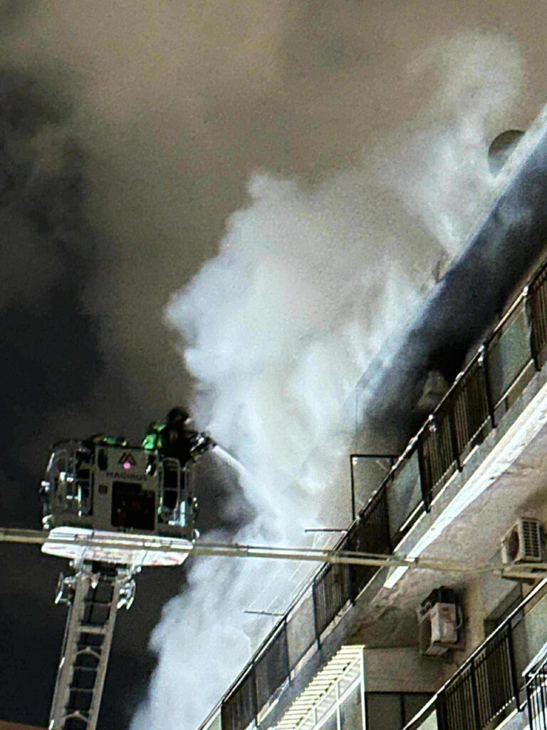 incendio reggio calabria