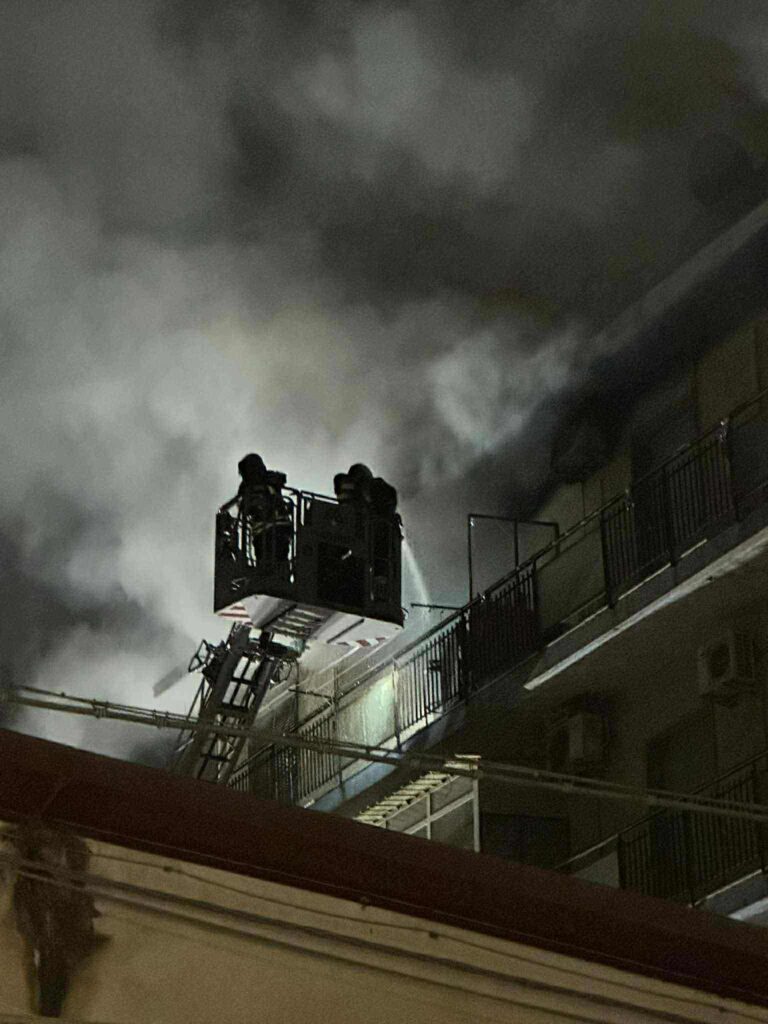 incendio reggio calabria