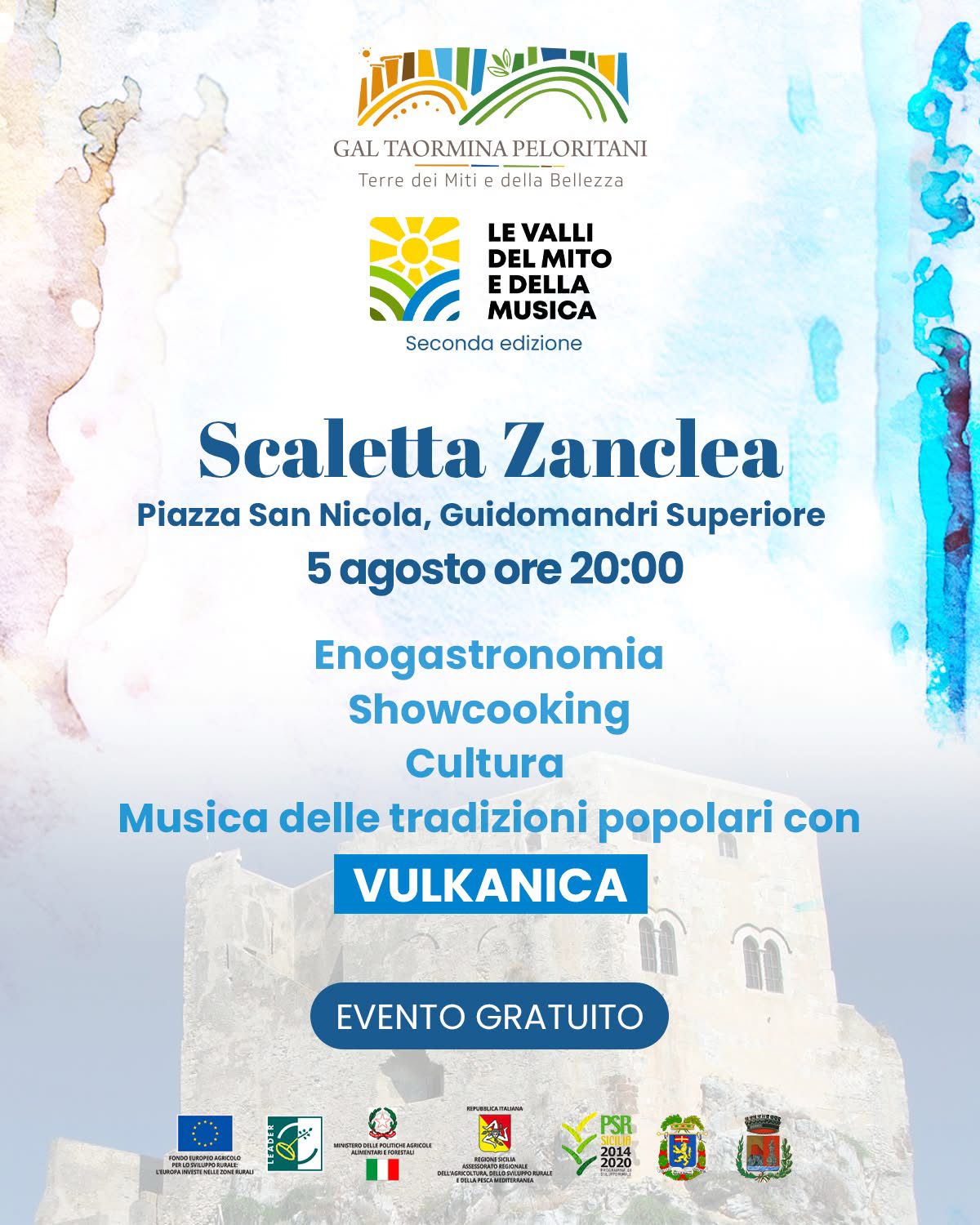 Le Valli del Mito e della Musica Scaletta Zanclea